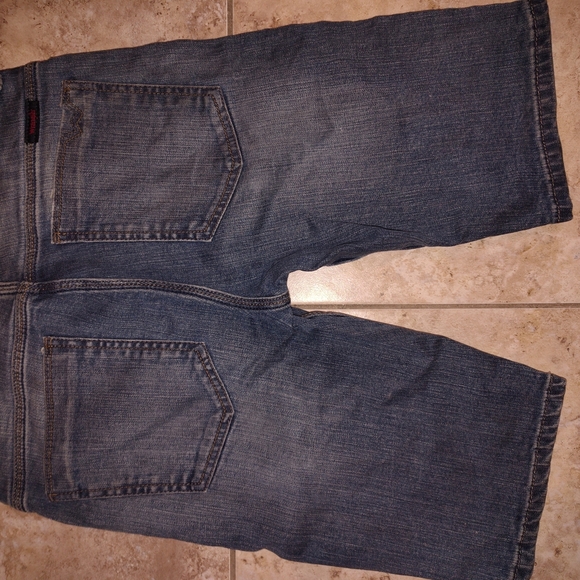 Wrangler Dark Blue Jean Shorts - Picture 5 of 8